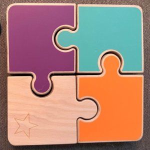 Lovevery chunky first wooden puzzle
